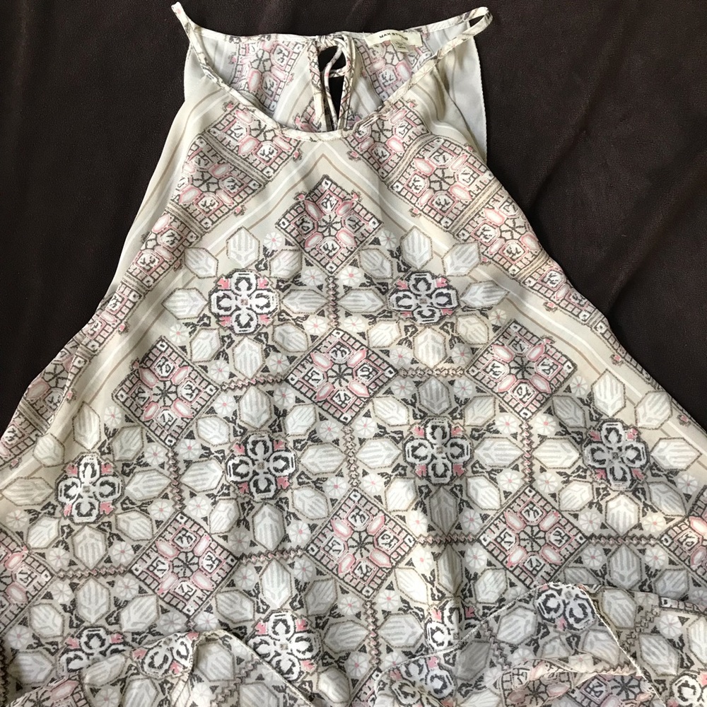 Max Studio NWOT chiffon sleeveless shirt